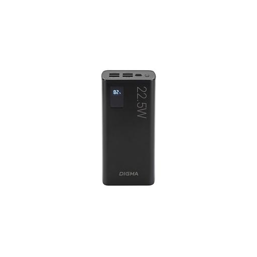 Внешний аккумулятор (Power Bank) Digma DGPF30A, 30000мAч, черный [dgpf30a22abk] фото 1