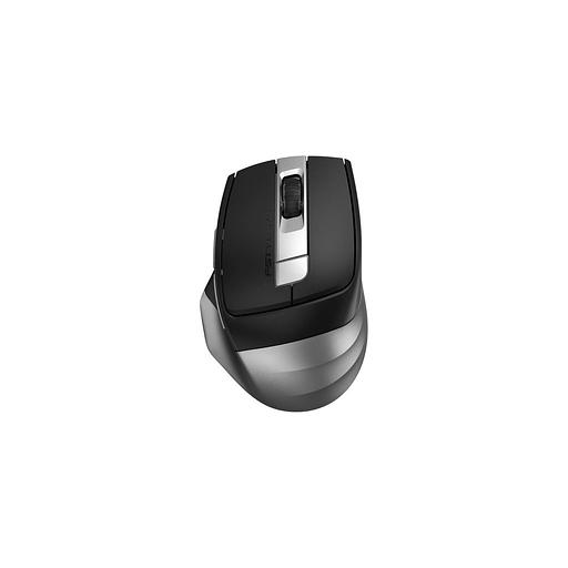 Мышь беспроводная A4TECH Fstyler FB35CS, Bluetooth/Радио, оптическая, USB, 2000dpi, серый и черный [fb35cs usb smoky grey] фото 1