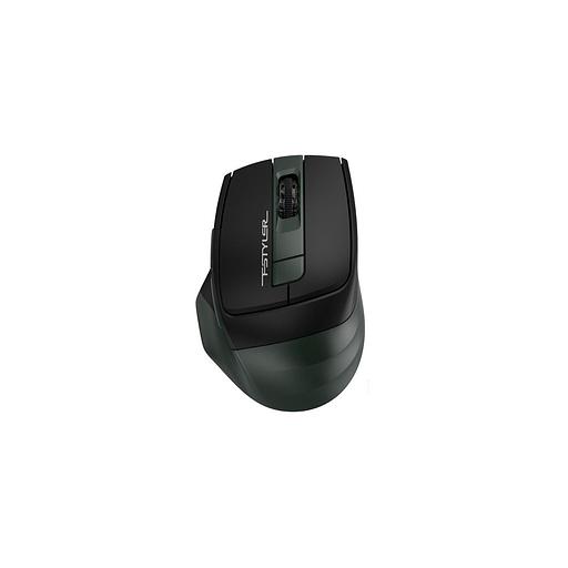 Мышь беспроводная A4TECH Fstyler FB35S, Bluetooth/Радио, оптическая, USB, 2000dpi, темно-зеленый и черный [fb35s usb midnight green] фото 1