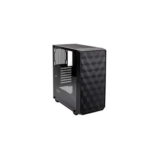 Корпус ATX HIPER BH34-1, Midi-Tower, без БП, черный фото 1