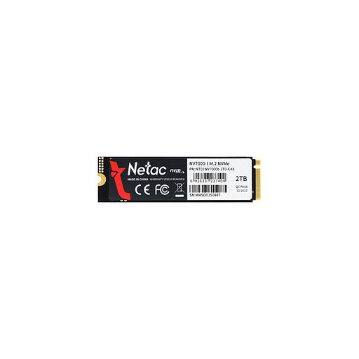 SSD накопитель NETAC NV7000-t NT01NV7000t-2T0-E4X 2ТБ, M.2 2280, PCIe 4.0 x4, NVMe, M.2 фото 1