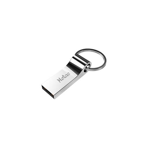 Флешка USB NETAC U275 64ГБ, USB2.0, серебристый [nt03u275n-064g-20sl] фото 1