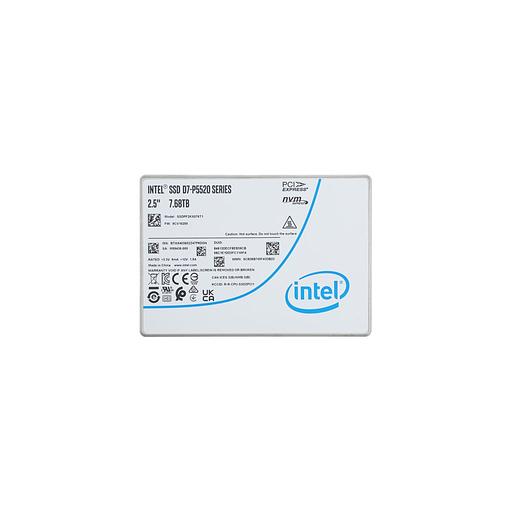 SSD накопитель Intel D7 P5520 SSDPF2KX076T1N1 7.68ТБ, 2.5", PCIe 4.0 x4, NVMe, U.2 фото 1
