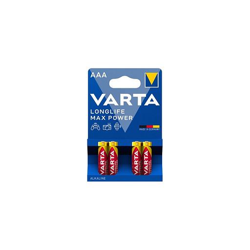 AAA Батарейка VARTA LongLife Max Power LR03 Alkaline, 4 шт. фото 1