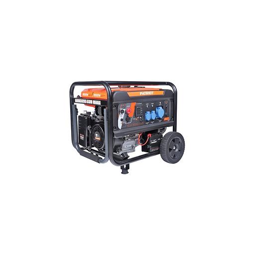 Бензиновый генератор Patriot GRA 8500AWS, 220/12 В, 8.5кВт, на колёсах с АКБ [472102185] фото 1