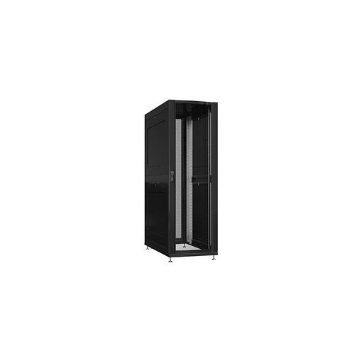 Шкаф серверный POWERCOM PSR4286-10201-BL PSR4286-10201-BL напольный, перфорированная передняя дверь, 42U, 600x2000x800 мм фото 1