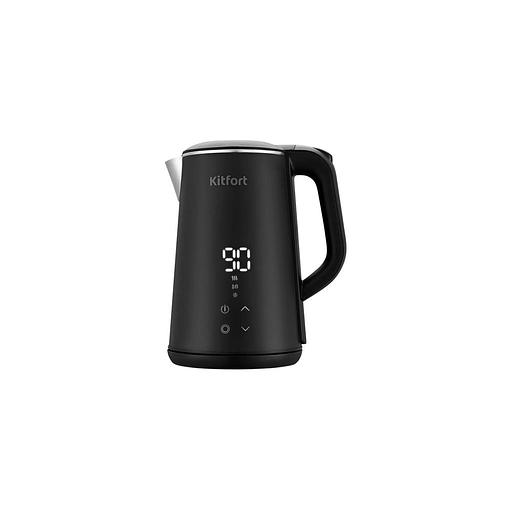 Чайник электрический KitFort КТ-6188, 1500Вт, черный фото 1
