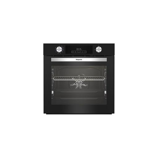 Духовой шкаф HOTPOINT FE8 821 H BL, черный фото 1