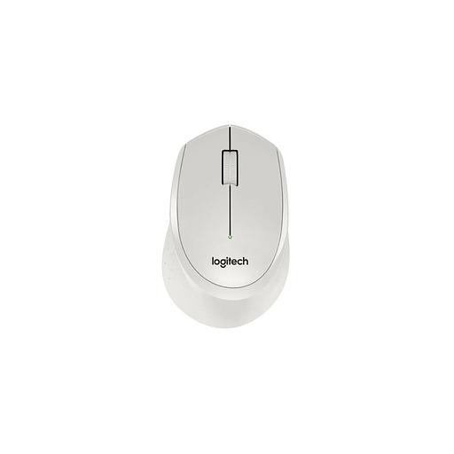 Мышь беспроводная Logitech M330 Silent Plus, радио, оптическая, USB, 1000dpi, белый [910-004926] фото 1