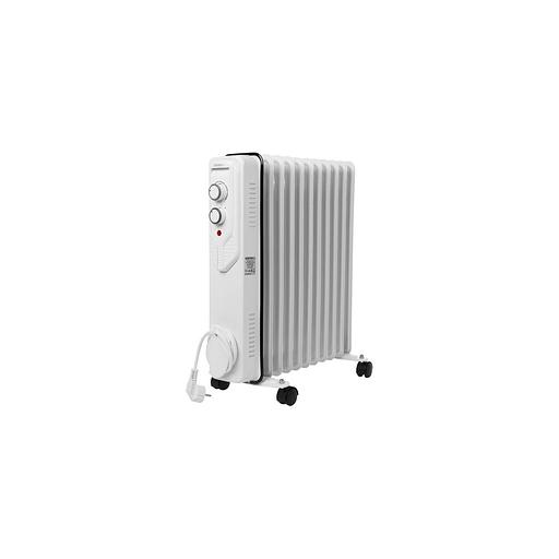 Масляный радиатор CENTEK CT-6207, 2500Вт, 11 секций, 3 режима, белый фото 1