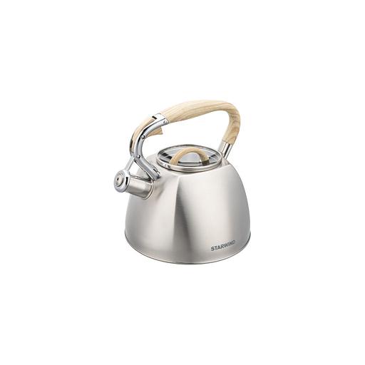 Металлический чайник StarWind Daily, 2.8л, серый [sw-ch1308] фото 1
