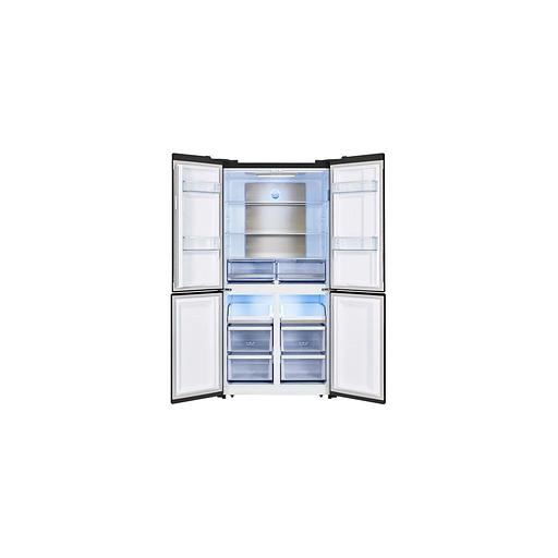 Холодильник трехкамерный LEX LCD505BlGID Side by Side, инверторный черный фото 1