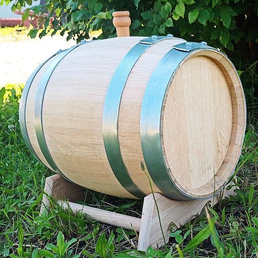 Дубовая бочка 5 литров фото 1