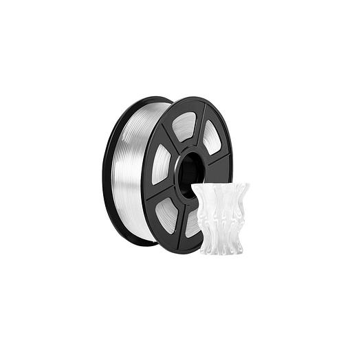 Пластик Cactus CS-3D-PETG-1KG-T-WHITE PETG/ 1.75мм/ 1кг/ 316м/ белый прозрачный фото 1