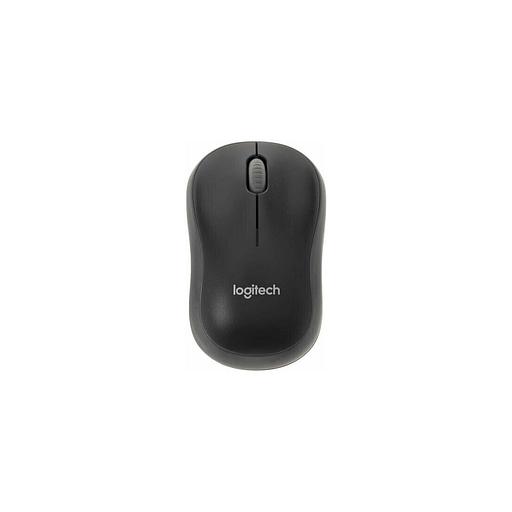 Мышь беспроводная Logitech M186, радио, оптическая, USB, 1000dpi, черный и серый [910-004131] фото 1