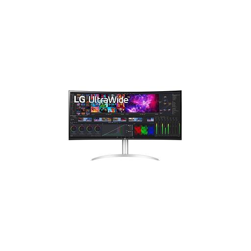 39.7" Монитор LG 40WP95C-W, 5120x2160, NANO IPS, 72Гц, 2хHDMI, 1хDP, изогнутый, черный и серебристый [40wp95c-w.aruz] фото 1