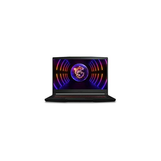 Ноутбук игровой MSI GF63 Thin 12UCX-1037XRU 15.6", IPS, Intel Core i5 12450H 2ГГц, 8-ядерный, 16ГБ DDR4, 256ГБ SSD, NVIDIA GeForce RTX 2050 - 4 ГБ, FreeDOS, черный [9s7-16r821-1037] фото 1
