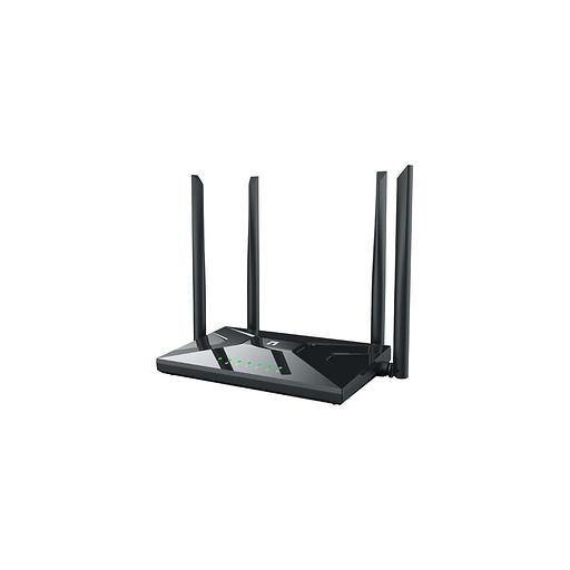 Wi-Fi роутер Netis NC65, Wi-Fi 5, AC1200, 2.4/5ГГц, 3 LAN, черный фото 1