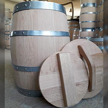 Дубовая бочка для солений 30 литров фото 1