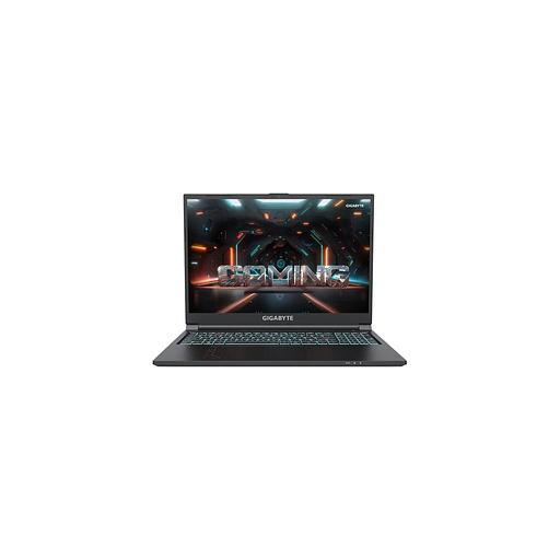 Ноутбук игровой Gigabyte G6 16", 2023, IPS, Intel Core i5 13500H 2.6ГГц, 12-ядерный, 16ГБ DDR5, 512ГБ SSD, NVIDIA GeForce RTX 4050 для ноутбуков - 6 ГБ, FreeDOS, черный [mf-52kz853sd] фото 1