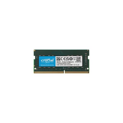 Оперативная память Crucial CT8G4SFS832A DDR4 - 1x 8ГБ 3200МГц, для ноутбуков (SO-DIMM), Ret фото 1