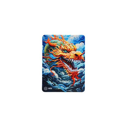 Коврик для мыши Cactus Colorful Dragon рисунок, ткань, 400х300х3мм [cs-mp-pro08xl] фото 1