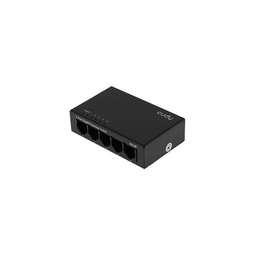 Коммутатор CUDY GS105, неуправляемый фото 1