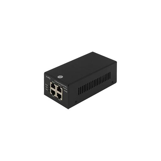 Инжекторы PoE Инжектор PoE CUDY POE220 10/100/1000BASE-T 30Вт 54В (DC) фото 1