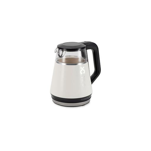 Чайник электрический Hyundai HYK-G3013, 1100Вт, белый и черный фото 1