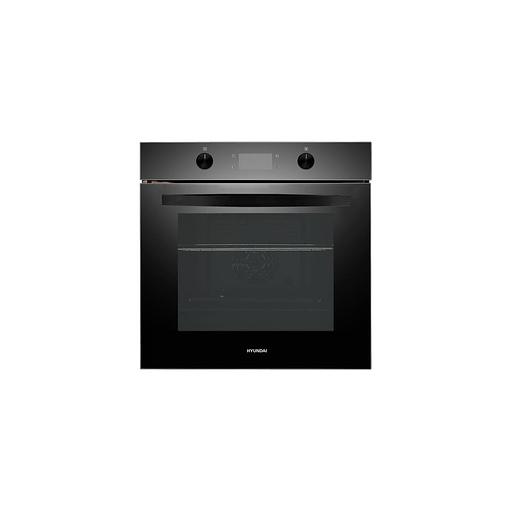 Духовой шкаф Hyundai HEO 6646 BG, черное стекло/черный фото 1