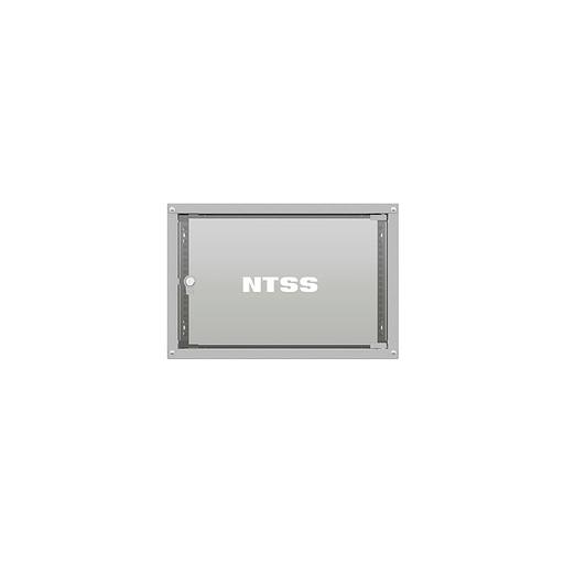 Шкаф коммутационный NTSS Lime NTSS-WL6U5560GS настенный, стеклянная передняя дверь, 6U, 550x370x600 мм фото 1