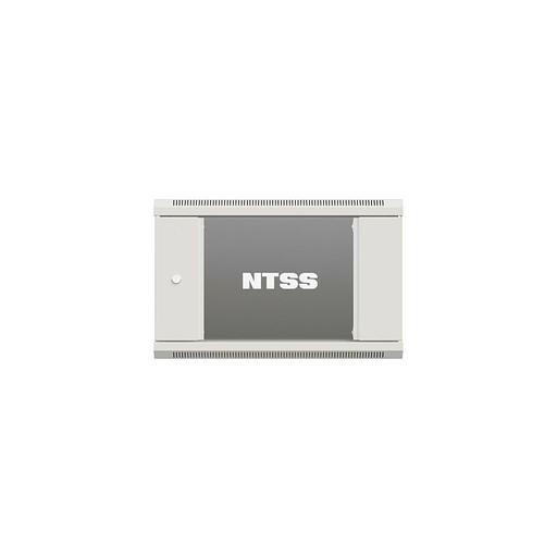 Шкаф коммутационный NTSS Премиум NTSS-W9U6045GS-2 настенный, стеклянная передняя дверь, 9U, 600x500x450 мм фото 1