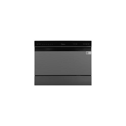 Посудомоечная машина Midea MCFD55S460Si, компактная, настольная, 55см, загрузка 6 комплектов, серая фото 1