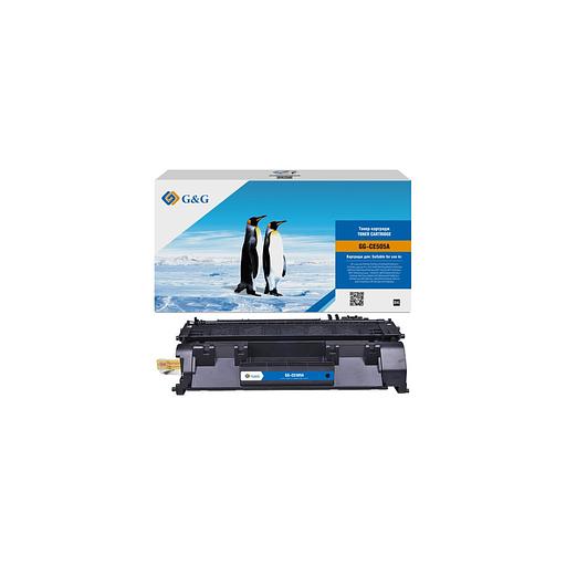 Картридж G&G GG-CE505A UNIVERSAL, черный / GG-CE505A UNIVERSAL фото 1