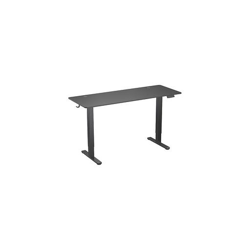 Стол компьютерный Cactus CS-EDL-BBK, с регулировкой высоты, ДСП, черный фото 1