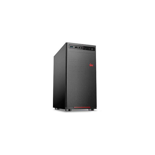 Компьютер iRU Home 310H6SE Intel Core i3 12100, DDR4 8ГБ, 256ГБ(SSD), Intel UHD Graphics 730, FreeDOS, черный [1994638] фото 1
