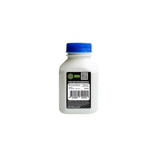 Тонер Cactus CS-THP4-60, для CB436A/CE278A/CE285A/CF283A/CF244A/CF283X (для OEM), черный, 60грамм, флакон фото 1