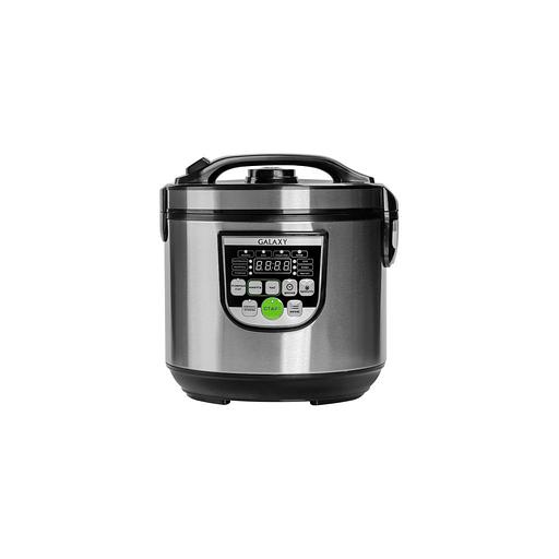 Мультиварка GALAXY GL 2643, 900Вт, серебристый/черный [гл2643] фото 1