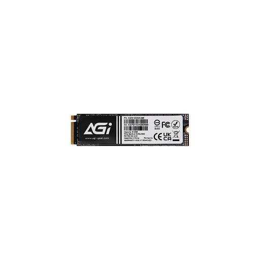 SSD накопитель AGI AI298 AGI512GIMAI298 512ГБ, M.2 2280, PCIe 3.0 x4, NVMe, M.2 фото 1