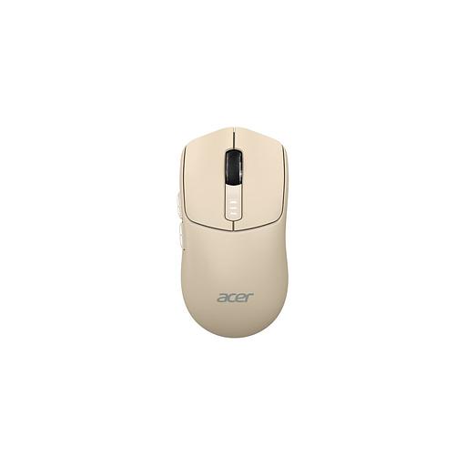 Мышь беспроводная Acer OMR312, Bluetooth/Радио, оптическая, USB, 3200dpi, бежевый [zl.mcecc.037] фото 1