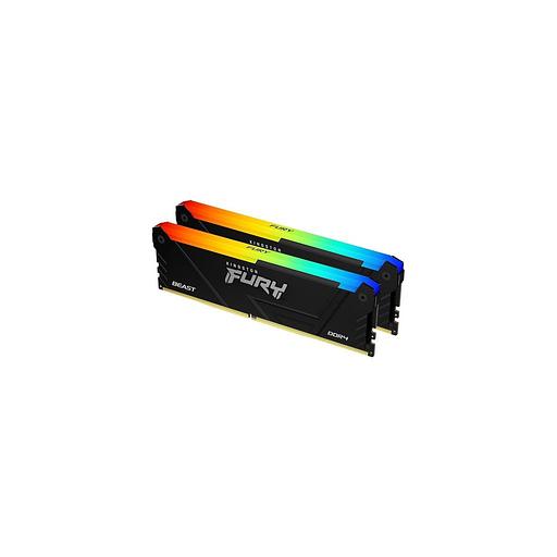 Оперативная память Kingston Fury Beast KF436C18BB2AK2/32 DDR4 - 2x 16ГБ 3600МГц, DIMM, Ret фото 1