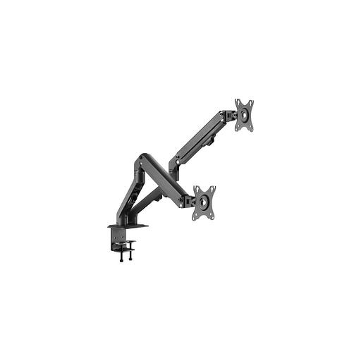 Кронштейн для мониторов ULTRAMOUNTS UM729, до 27", до 7кг, крепление к столешнице, поворот и наклон, черный фото 1