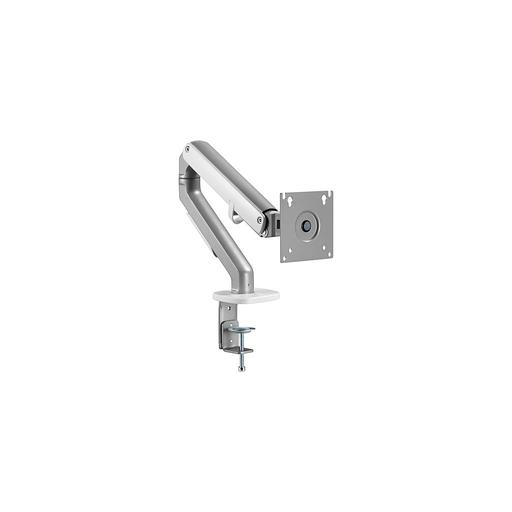 Кронштейн для мониторов ULTRAMOUNTS UM734SIL, до 27", до 7кг, крепление к столешнице, поворот и наклон, серый / серебристый фото 1