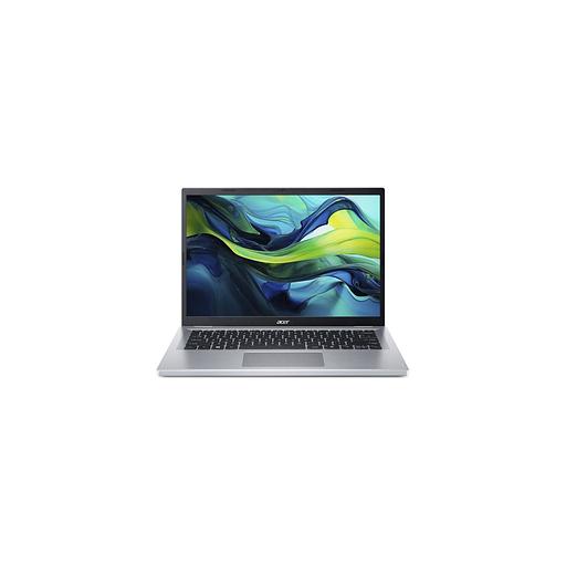 Ноутбук Acer Aspire Go AG14-31P-P7CL 14", IPS, Intel N200 1ГГц, 4-ядерный, 8ГБ LPDDR5, 512ГБ SSD, Intel UHD Graphics, без операционной системы, серебристый [nx.kxecd.003] фото 1
