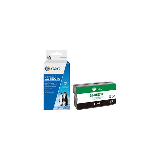 Картридж G&G GG-3ED71A, 712, черный / GG-3ED71A фото 1
