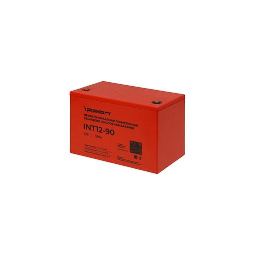 Аккумуляторная батарея Ippon INT12-090 для ИБП Срок службы до 15 лет, 12В, 90Ач [2005326] фото 1