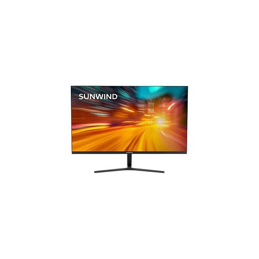 23.8" Монитор SunWind SM-24FI401, 1920x1080, IPS, 180Гц, 1хHDMI, 1хDP, черный [sm24sg01] фото 1