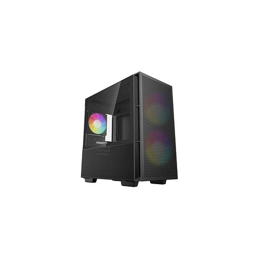 Корпус mATX DeepCool CH360, Mini-Tower, без БП, черный [ch360 black] фото 1
