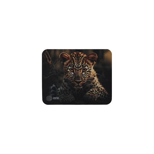 Коврик для мыши Cactus Leopard рисунок, ткань, 250х200х3мм [cs-mp-d06s] фото 1