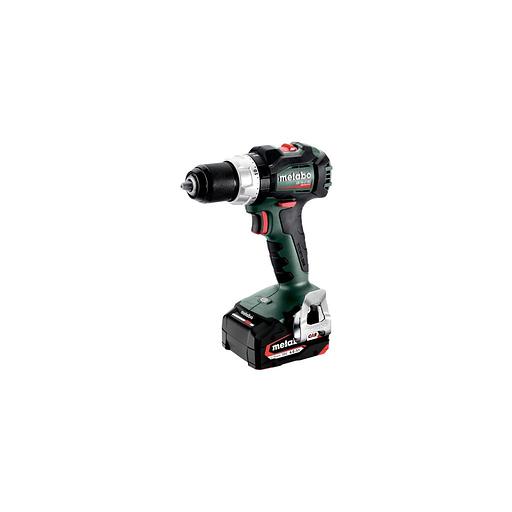Дрель-шуруповерт METABO SB 18 LT BL, 4Ач, с двумя аккумуляторами [602316500] фото 1